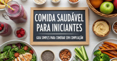 Comida Saudável para Iniciantes: Guia Simples para Começar Sem Complicação