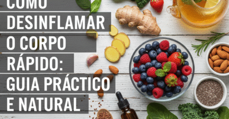 Como Desinflamar o Corpo Rápido: Guia Prático e Natural