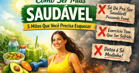 Como ser mais saudável: os mitos que te afastam da saúde (e o que realmente funciona)