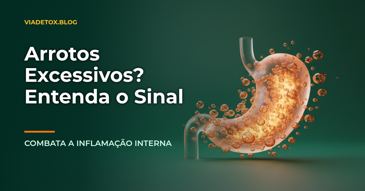Excesso de Arroto: O Que Seu Corpo Está Tentando Te Dizer Sobre Inflamação?