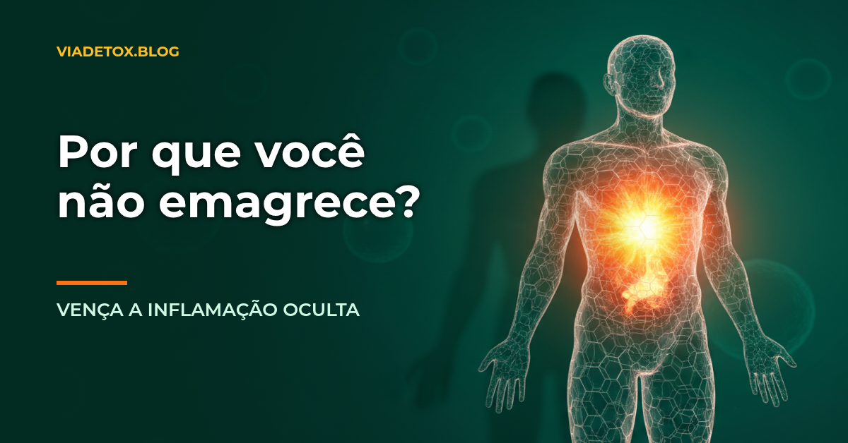 Por que não consigo emagrecer? Descubra o Bloqueio Invisível da Inflamação