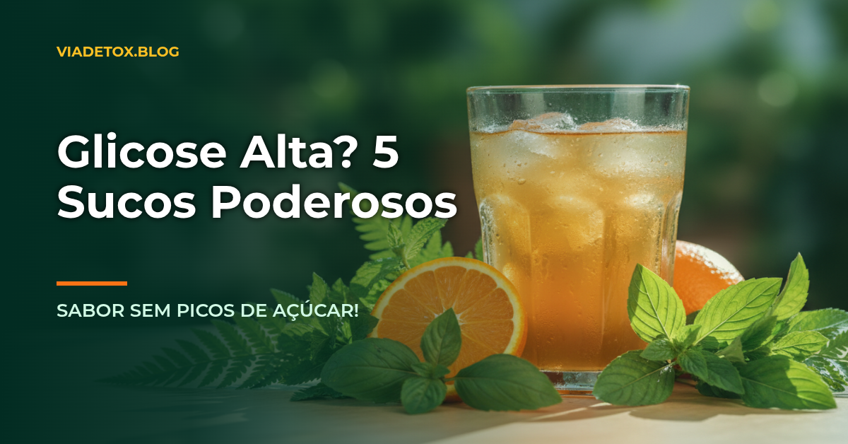 Sucos para diabéticos: 5 receitas naturais e saudáveis