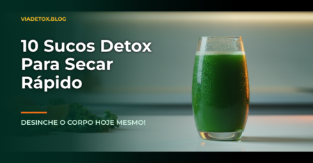 Sucos detox receitas: 10 Opções para você experimentar