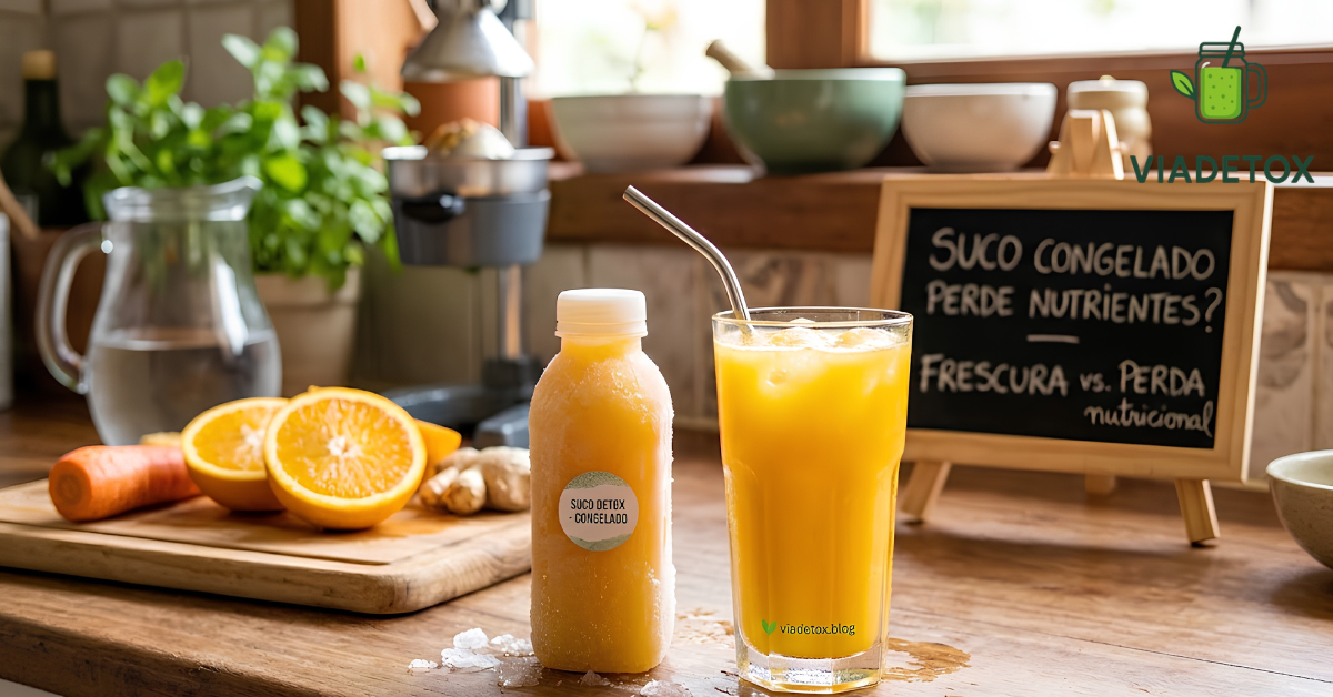 Suco congelado perde nutrientes? Entenda o que acontece ao congelar o suco